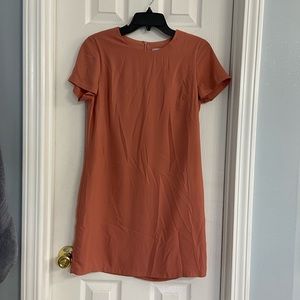 Coral shift dress - Size small